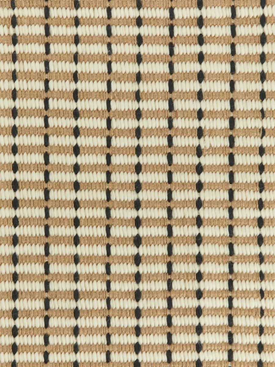 Best ARKET Jute Wool Rug 70 X 185 Cm Beige/Black/Off White