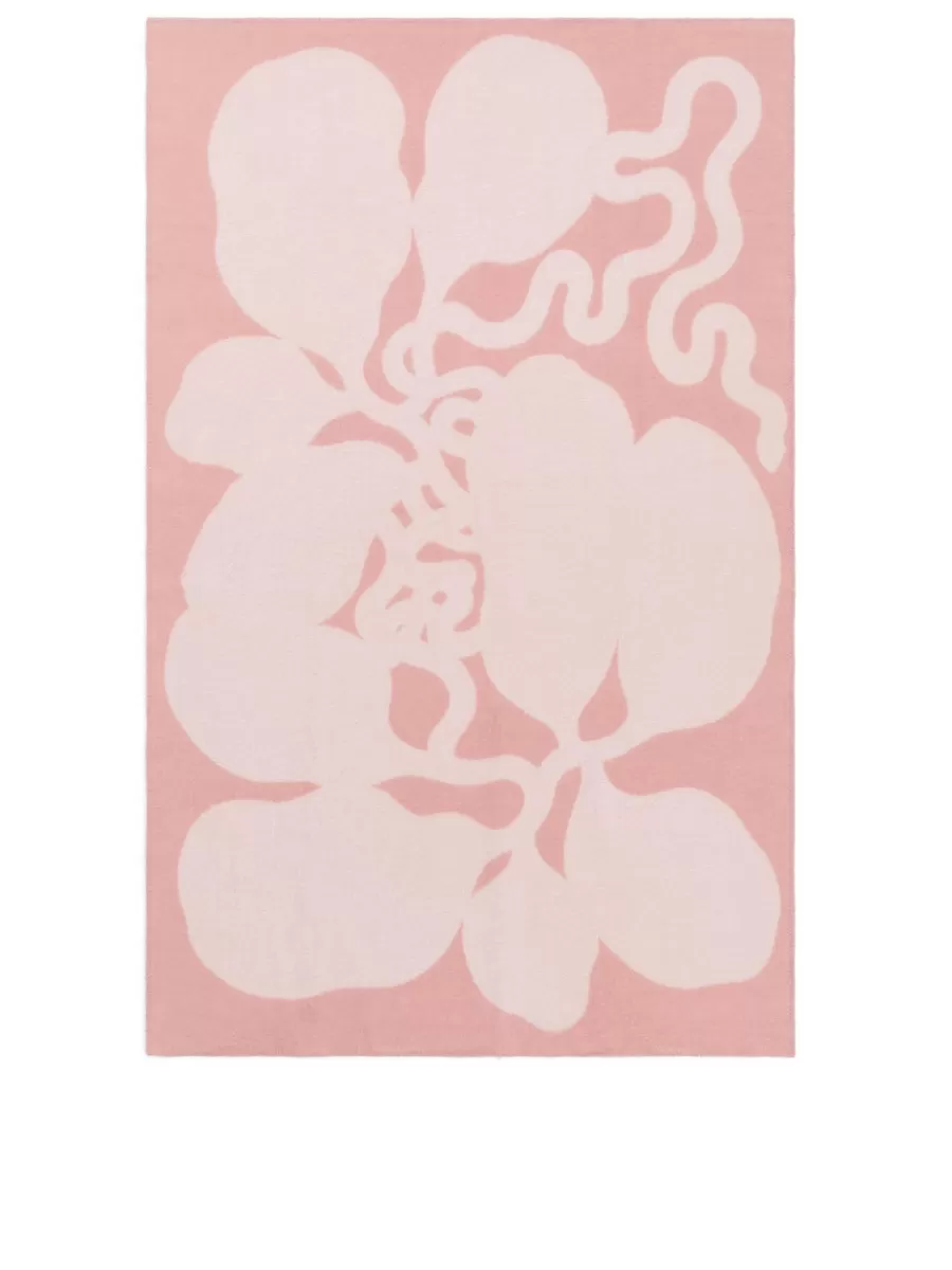 Online ARKET Klippan Wool Blanket Pink