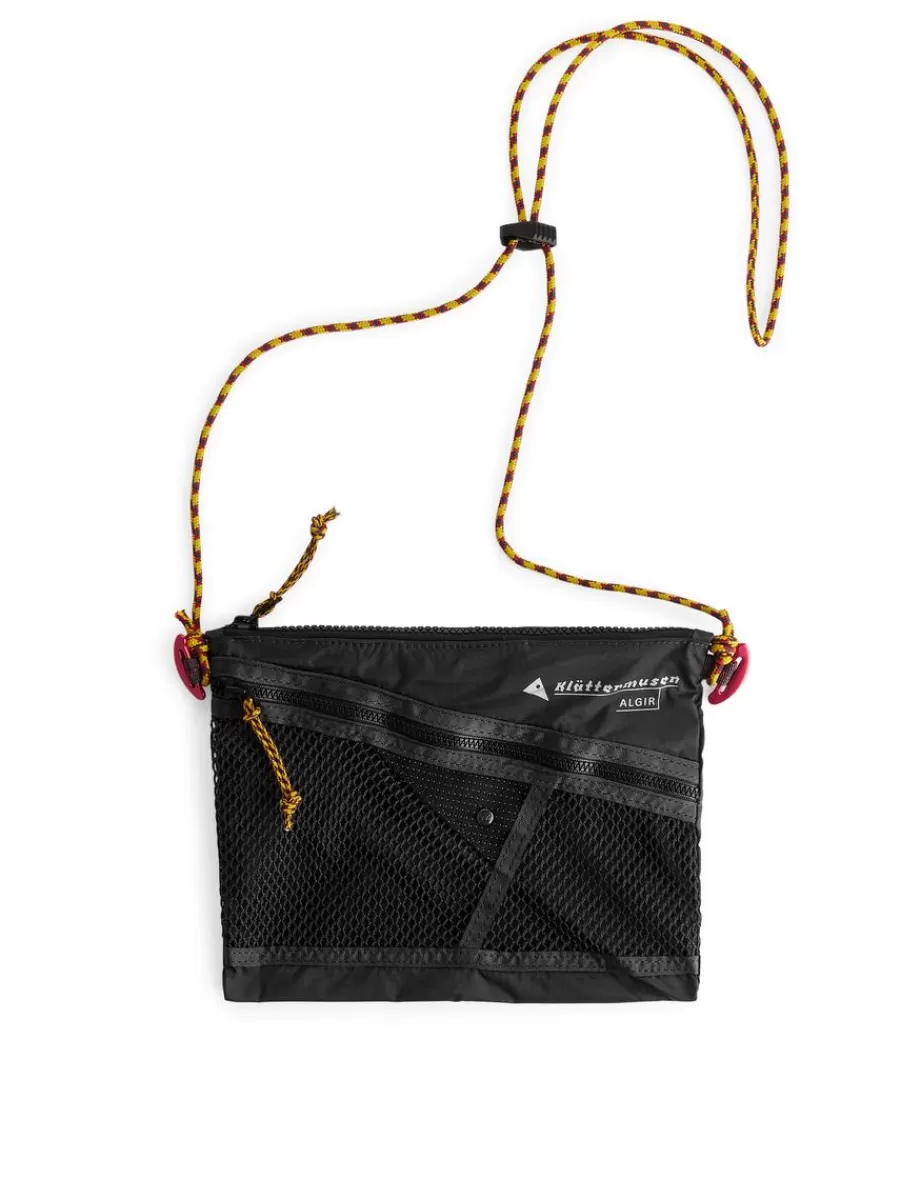 Shop ARKET Klättermusen Algir Accessory Bag Black