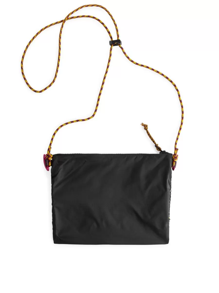 Shop ARKET Klättermusen Algir Accessory Bag Black