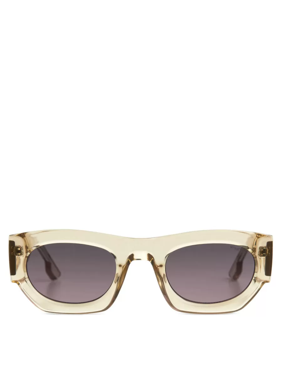 Best ARKET KOMONO Alpha Sunglasses Beige