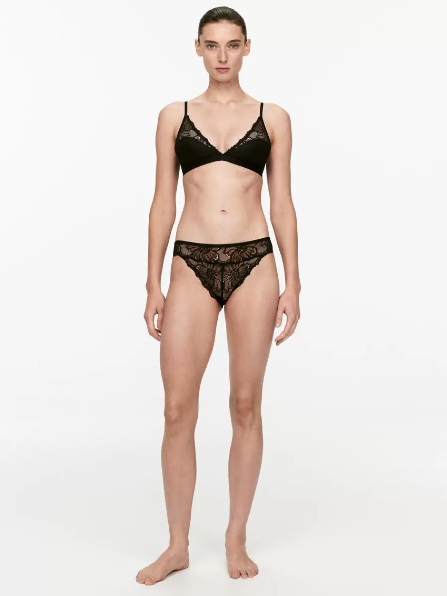 Cheap ARKET Lace Briefs Black