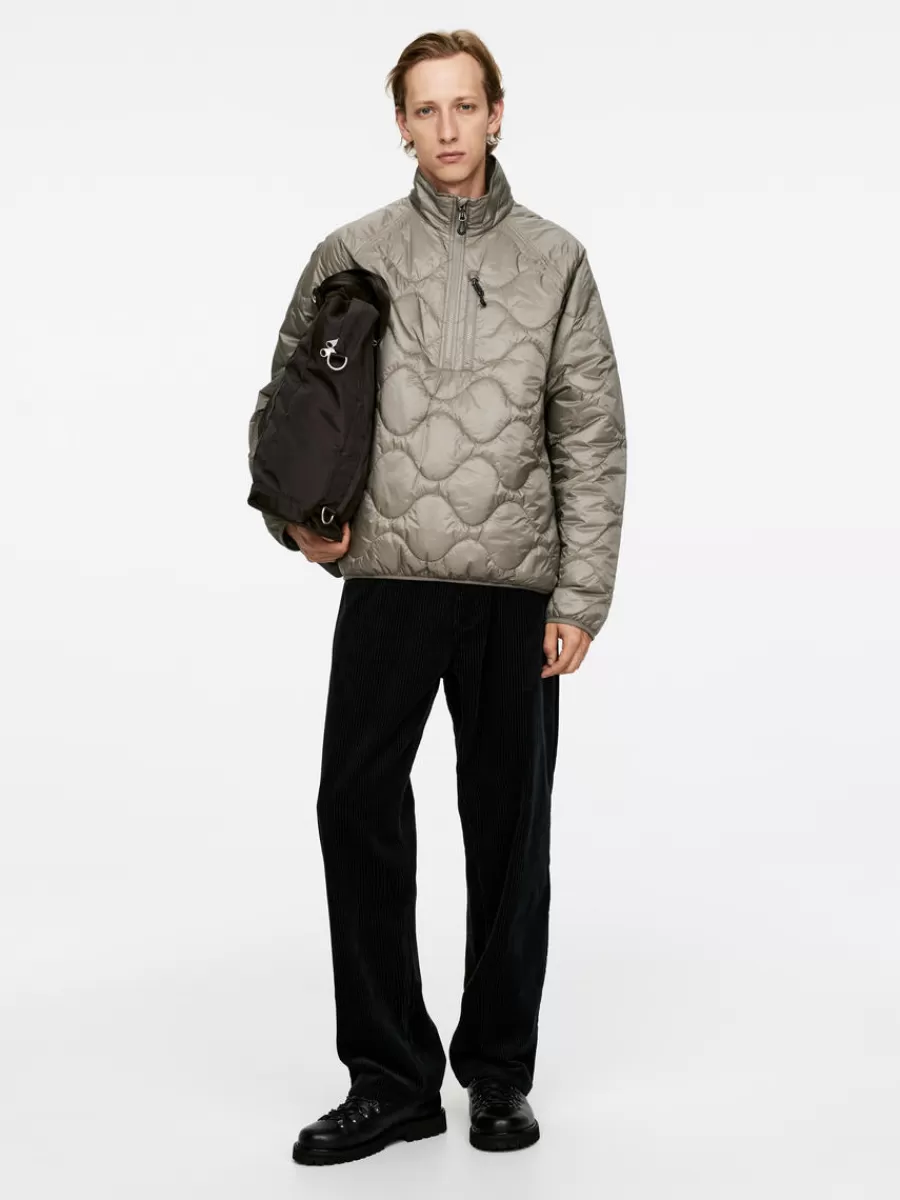 Sale ARKET Lightweight Quilted Jacket Mole