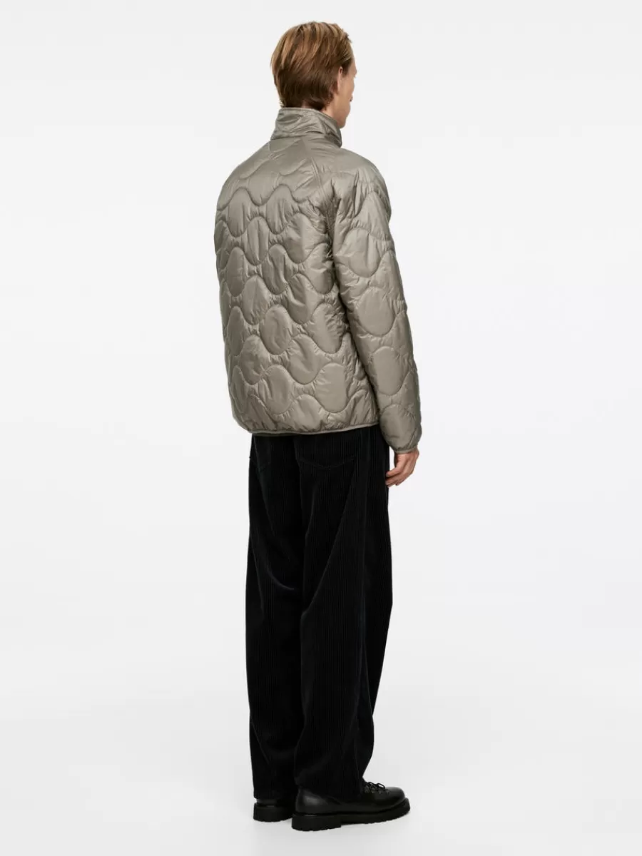 Sale ARKET Lightweight Quilted Jacket Mole
