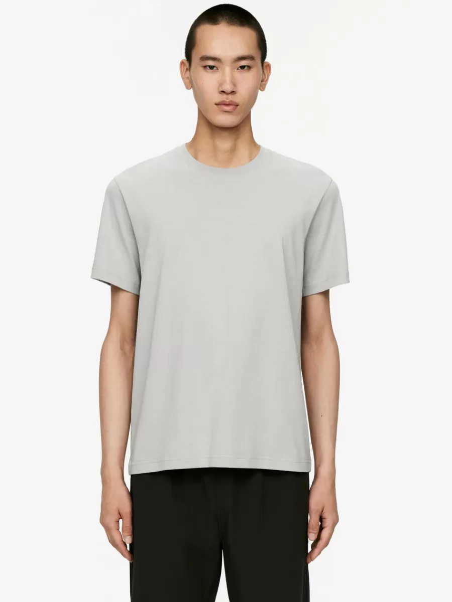 Best Sale ARKET Lightweight T-Shirt Light Grey