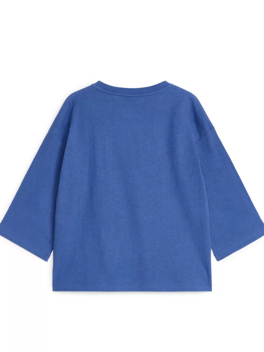 Discount ARKET Long-Sleeve T-Shirt Bright Blue