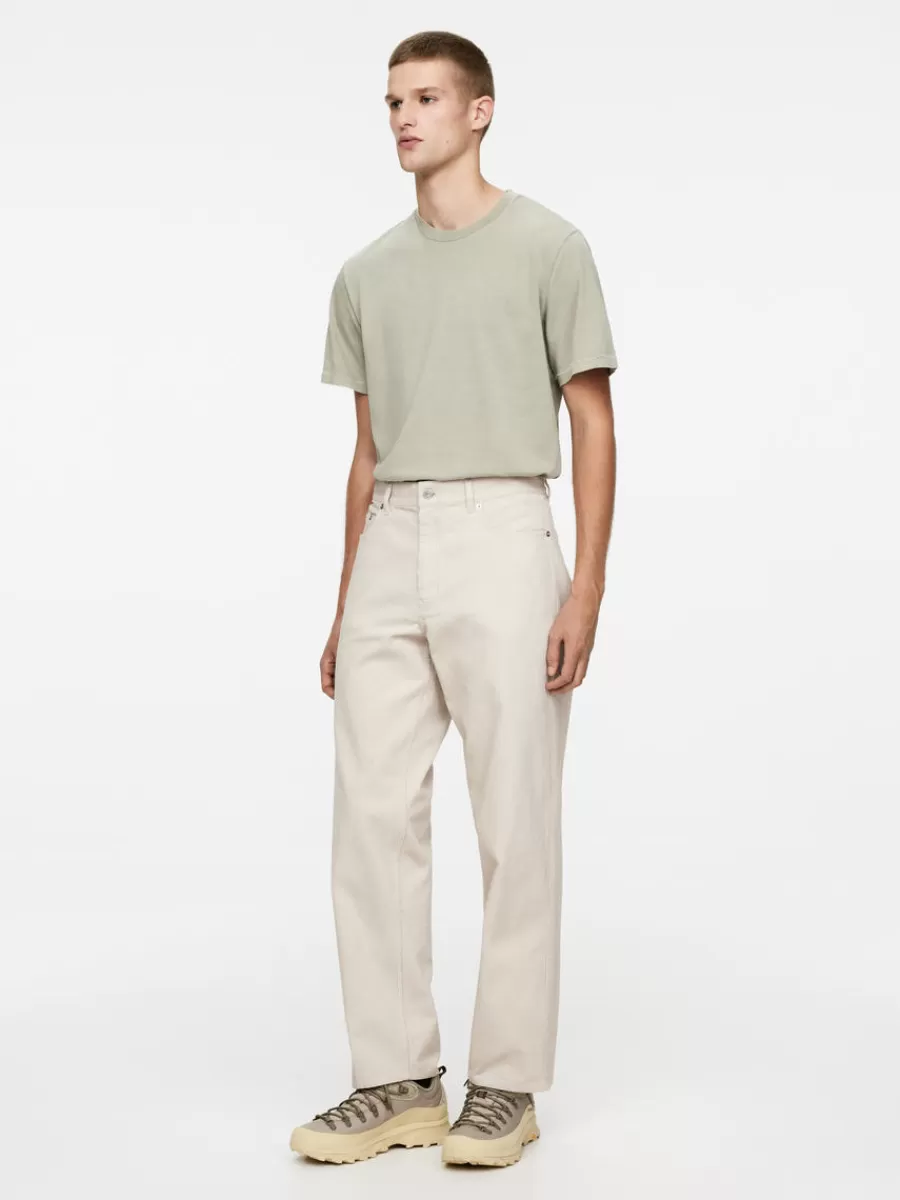 Flash Sale ARKET LOOSE Corduroy Trousers Off-White