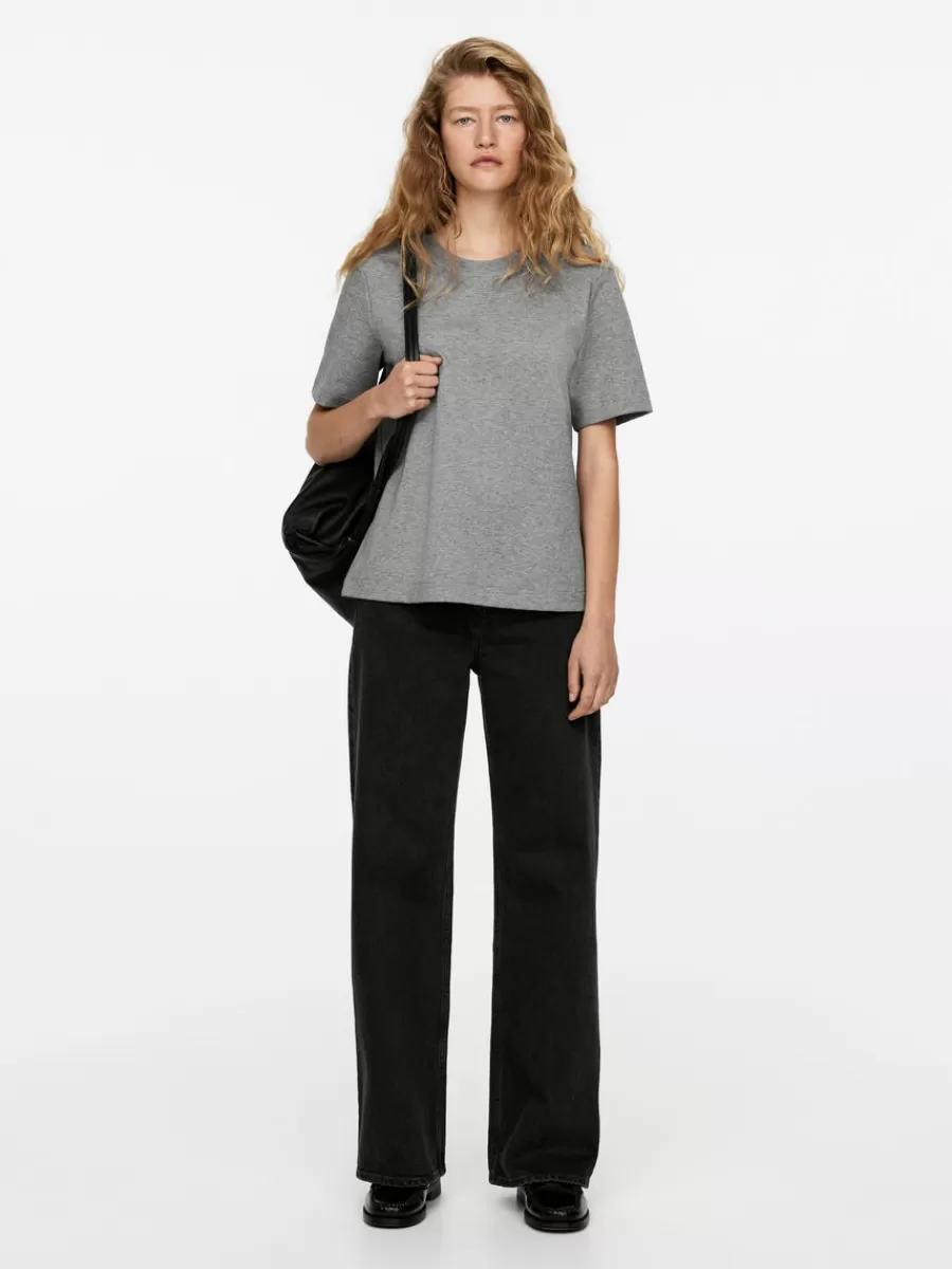 Shop ARKET LUPINE High Flared Stretch Jeans Black