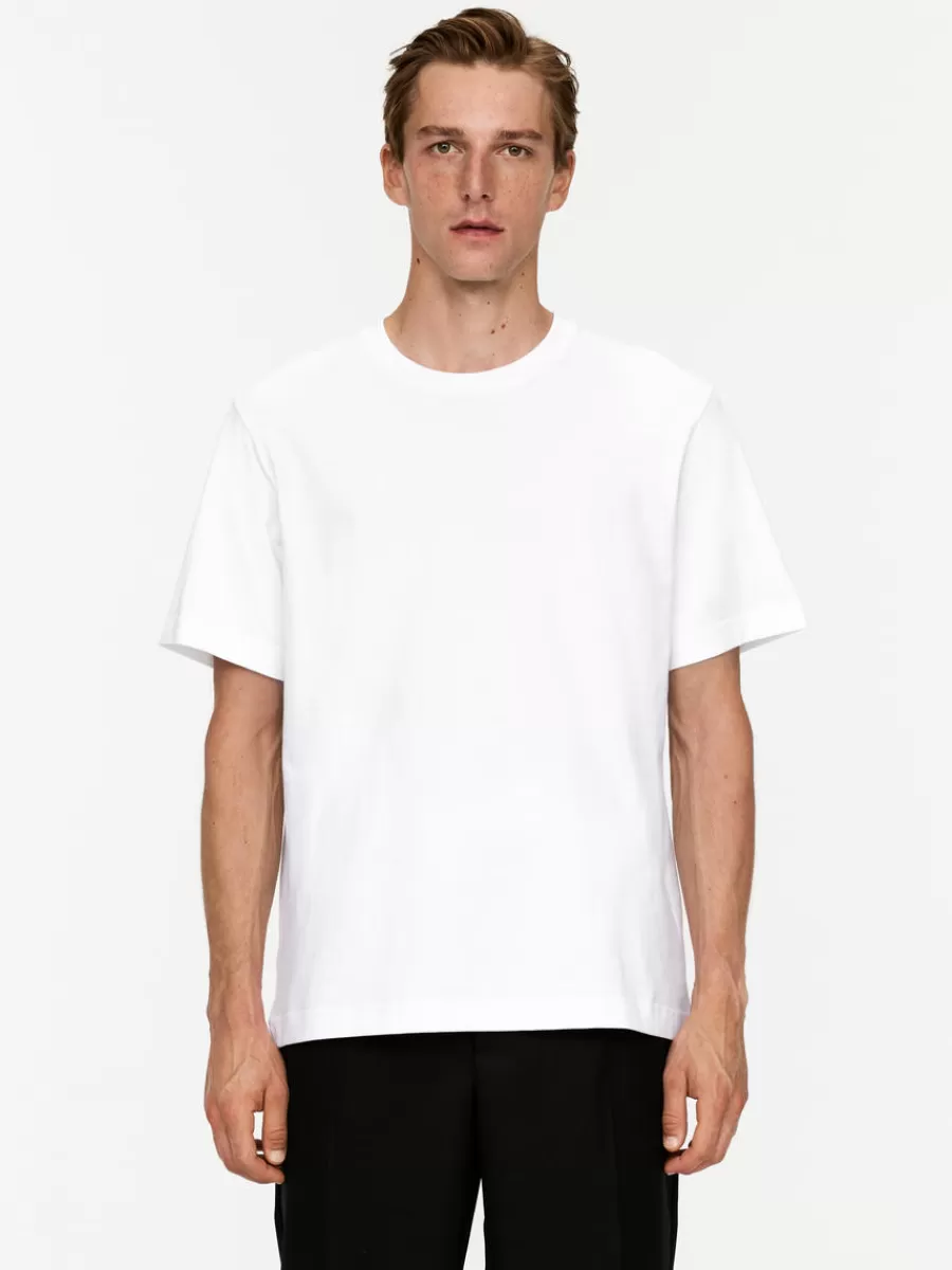 New ARKET Midweight T-Shirt White