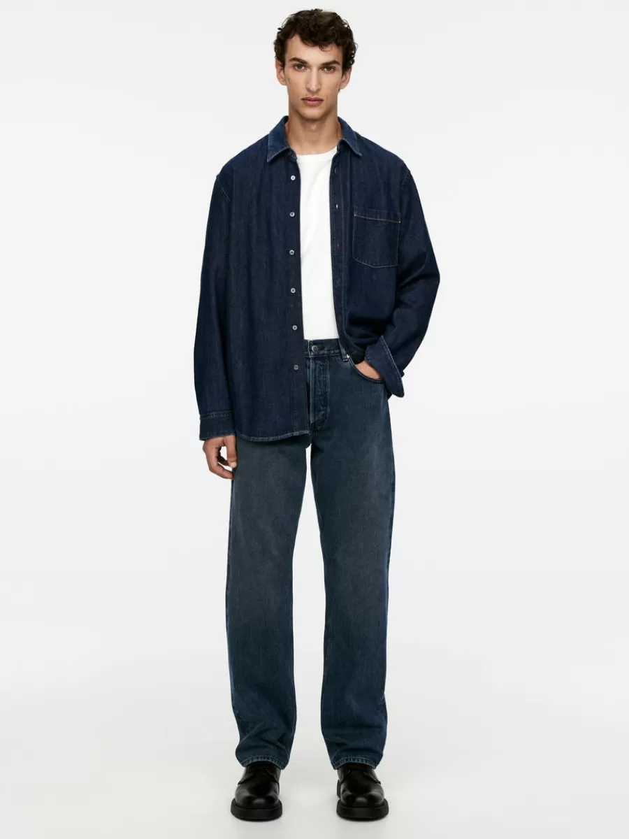 Clearance ARKET MIST Wide Jeans Dark Blue
