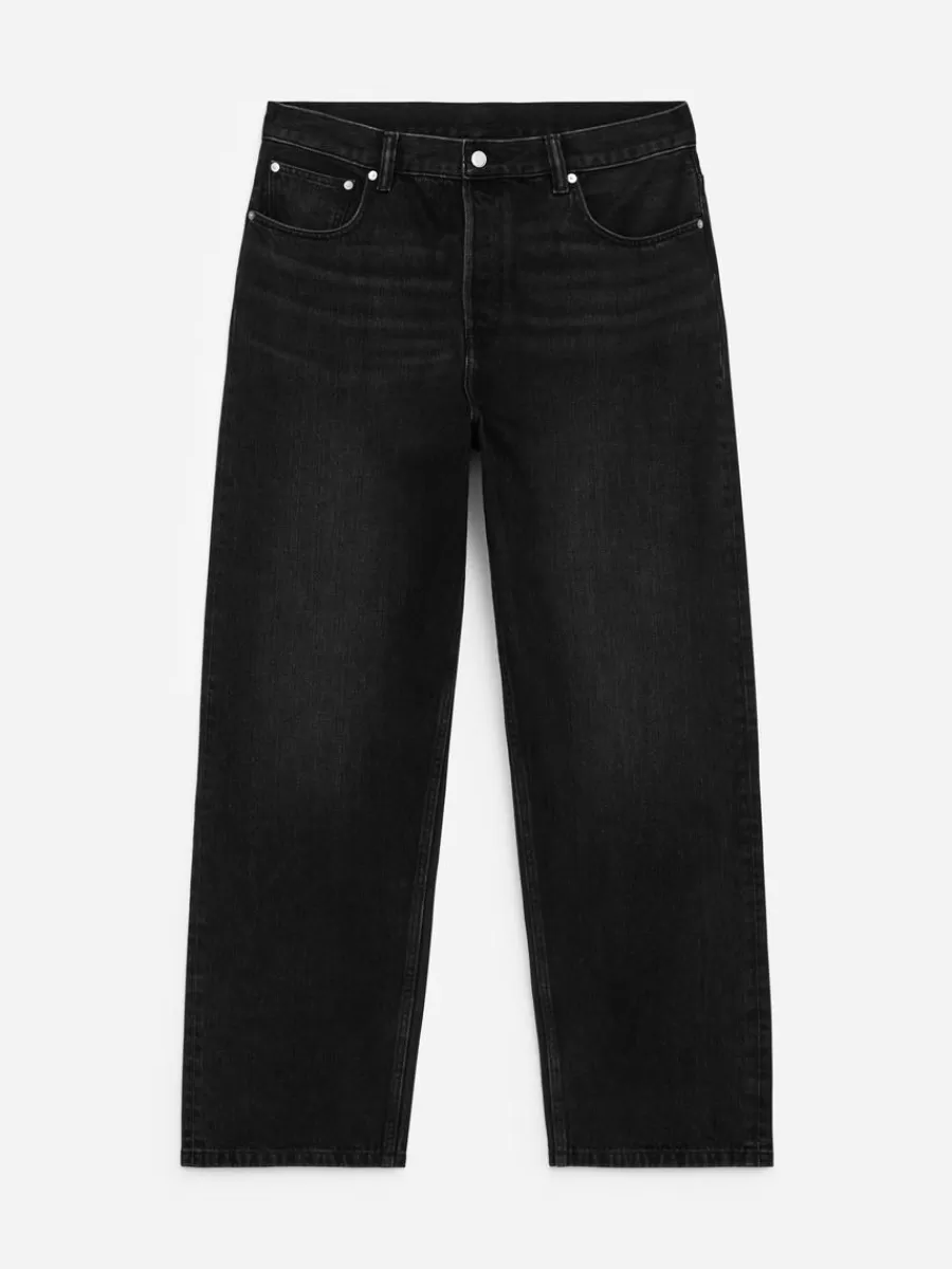 Cheap ARKET MIST Wide Jeans Black