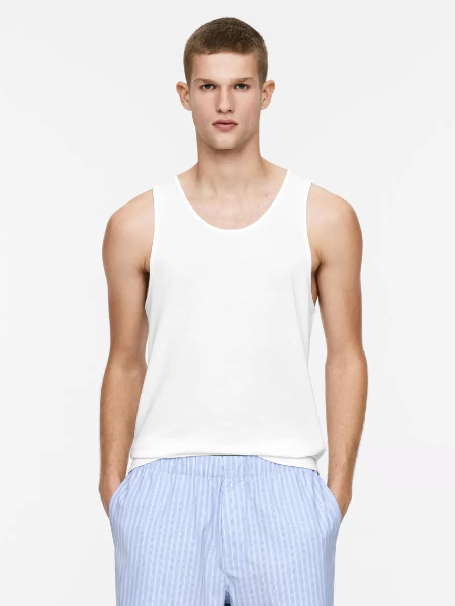 Flash Sale ARKET Modal Blend Tanktop White