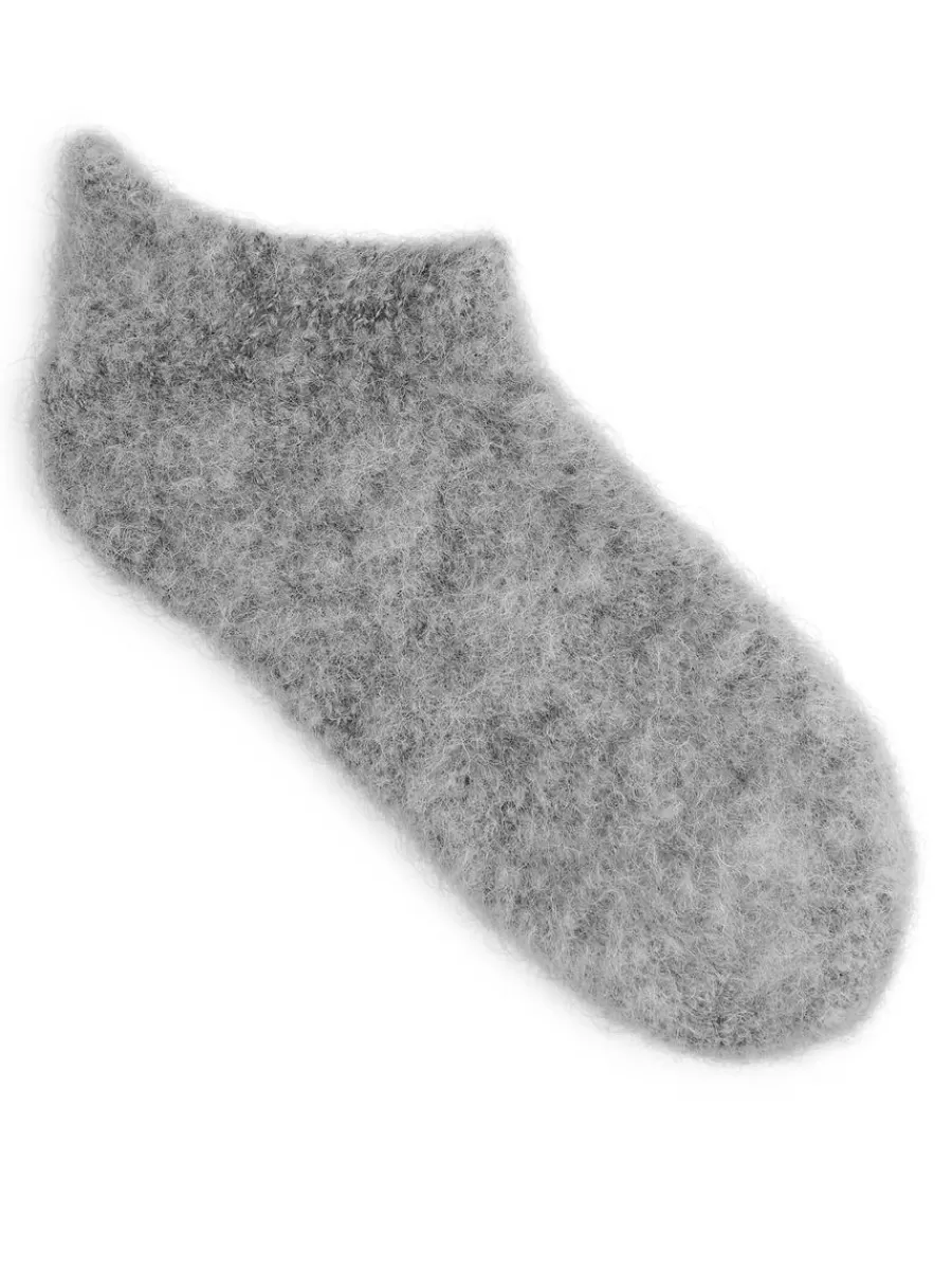 Flash Sale ARKET Mohair-Wool Blend Socks Grey