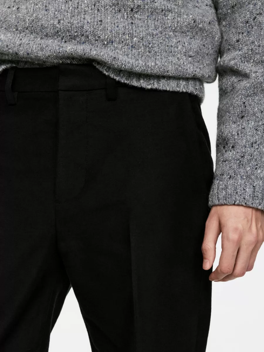 Discount ARKET Moleskin Trousers Black