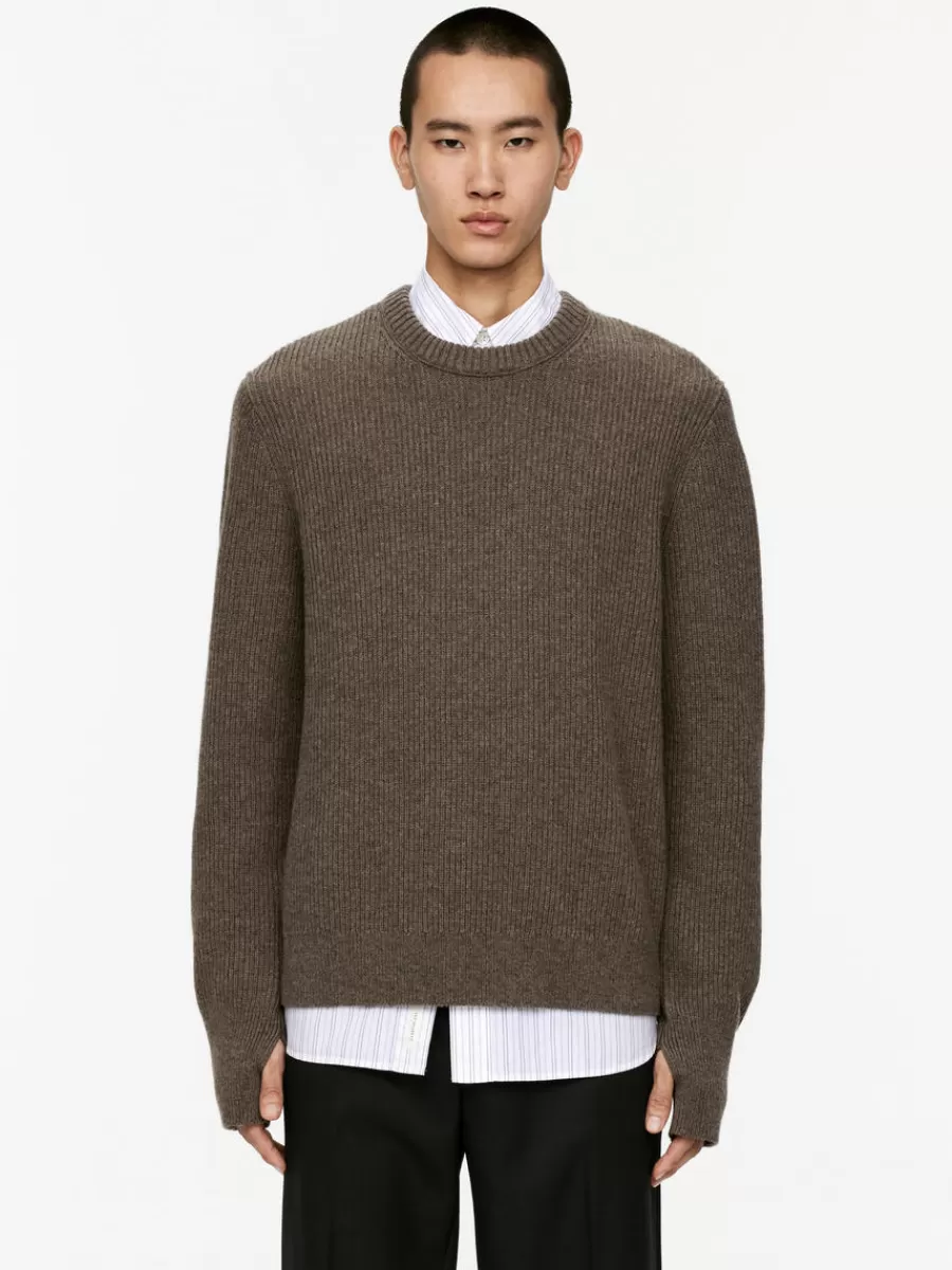 Flash Sale ARKET Nativa Wool Jumper Dark Mole