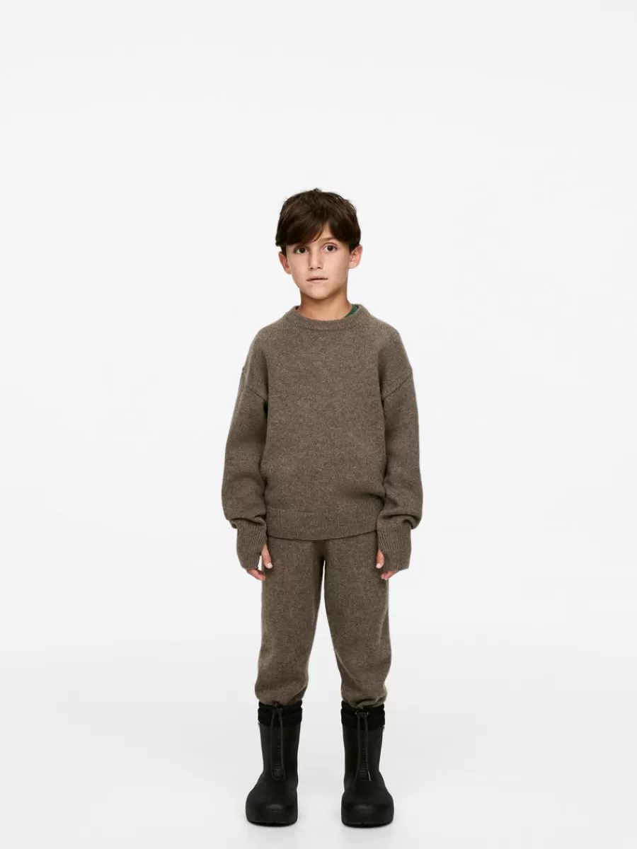 Shop ARKET Nativa Wool Jumper Mole