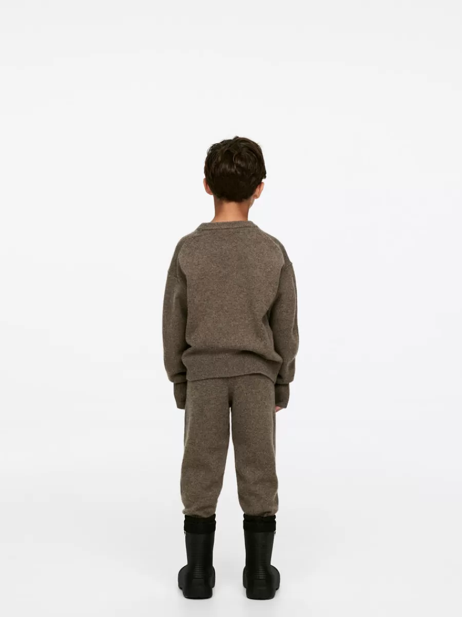 Shop ARKET Nativa Wool Jumper Mole