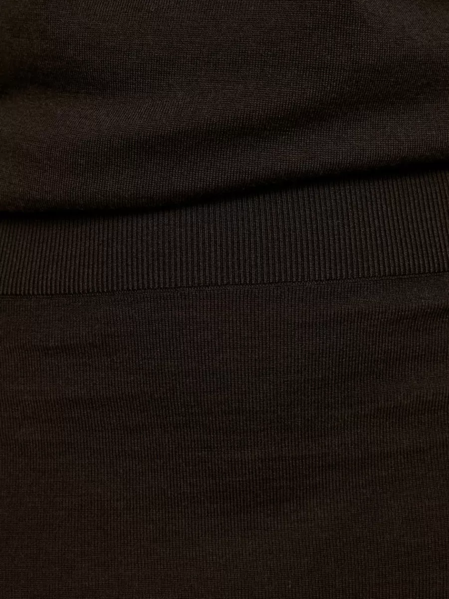 Best Sale ARKET Nativa Wool Skirt Mole