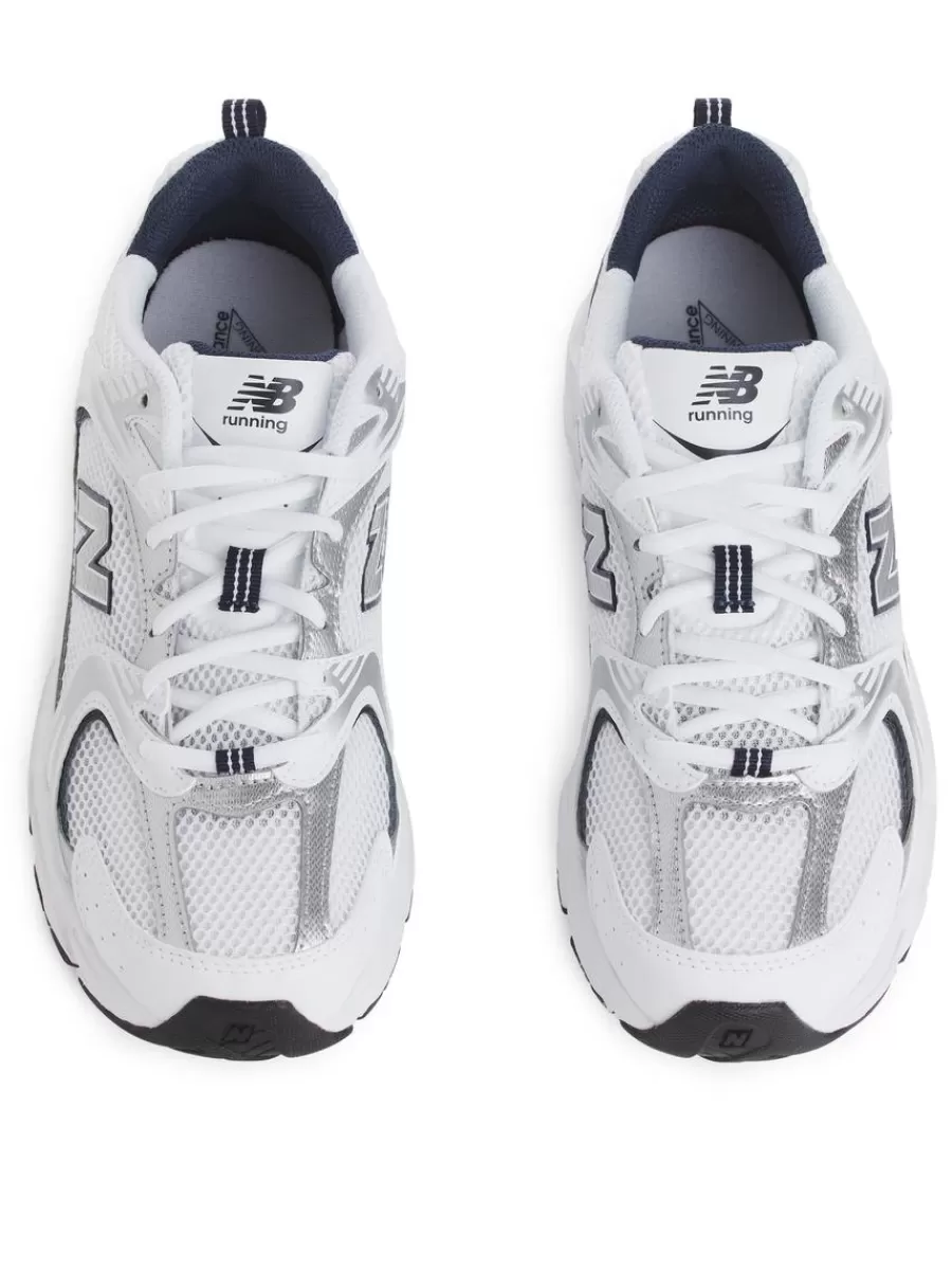 Sale ARKET New Balance 530 Trainers White/Indigo