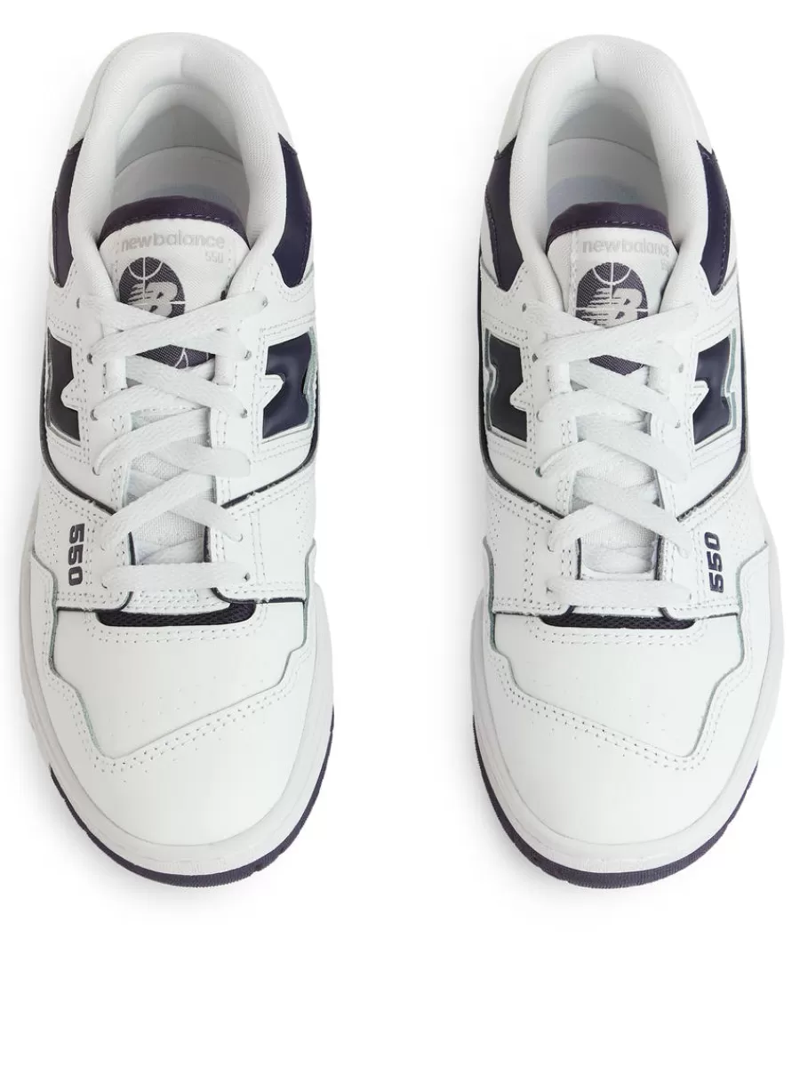 Flash Sale ARKET New Balance 550 Trainers White/Navy