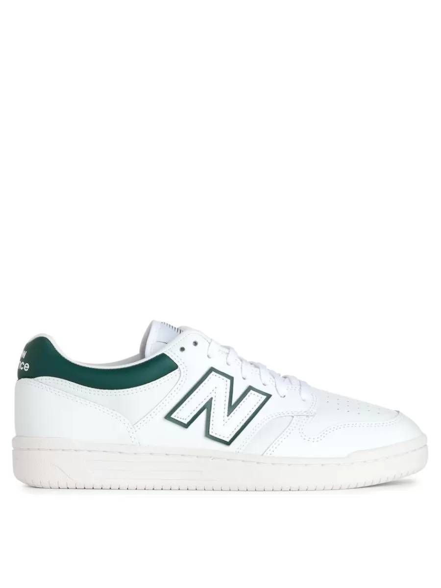 Hot ARKET New Balance BB480 Trainers Green/White