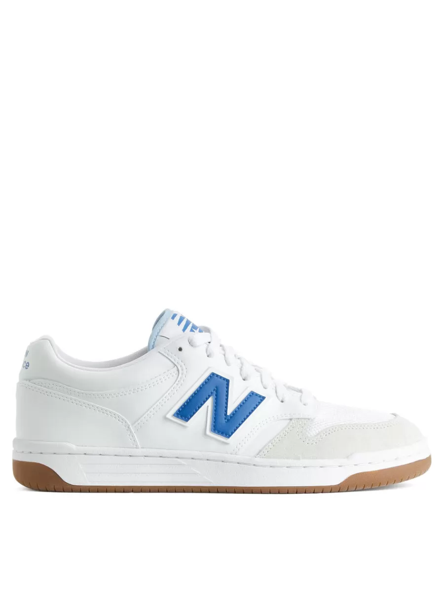 New ARKET New Balance BB480 Trainers Grey/White