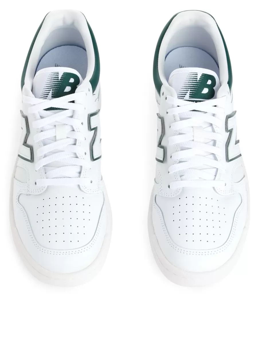 Hot ARKET New Balance BB480 Trainers Green/White