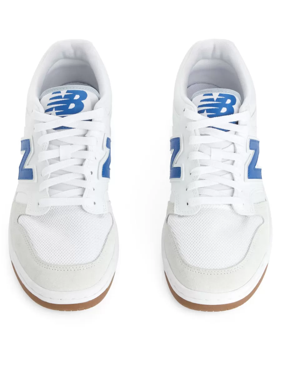 New ARKET New Balance BB480 Trainers Grey/White
