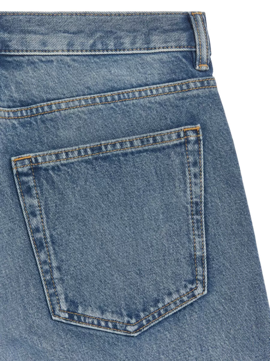 Clearance ARKET OCEAN Loose Straight Jeans Vintage Blue
