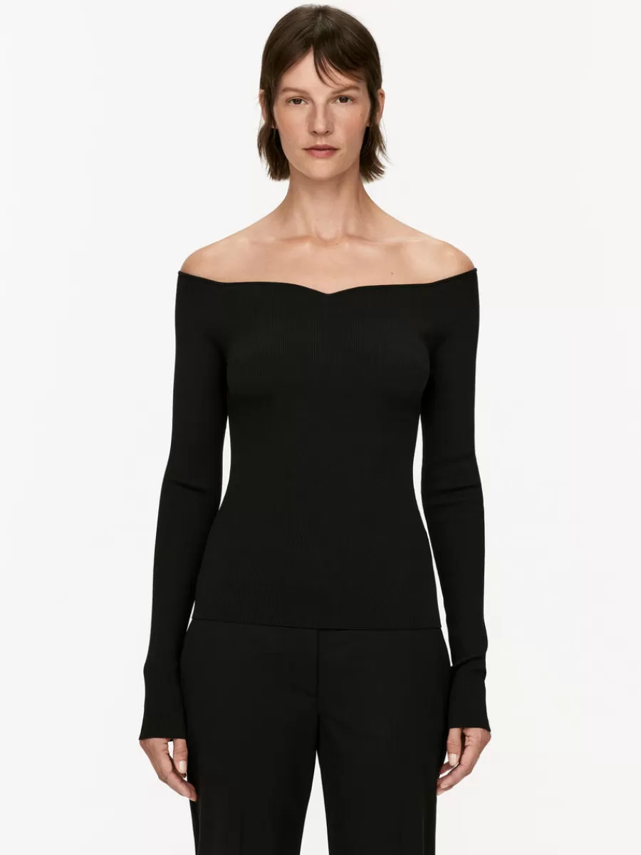 Clearance ARKET Off-Shoulder Top Black