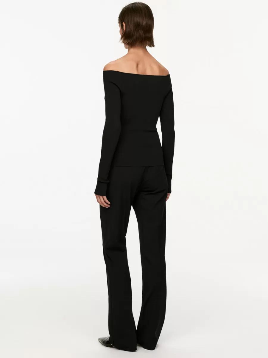 Clearance ARKET Off-Shoulder Top Black