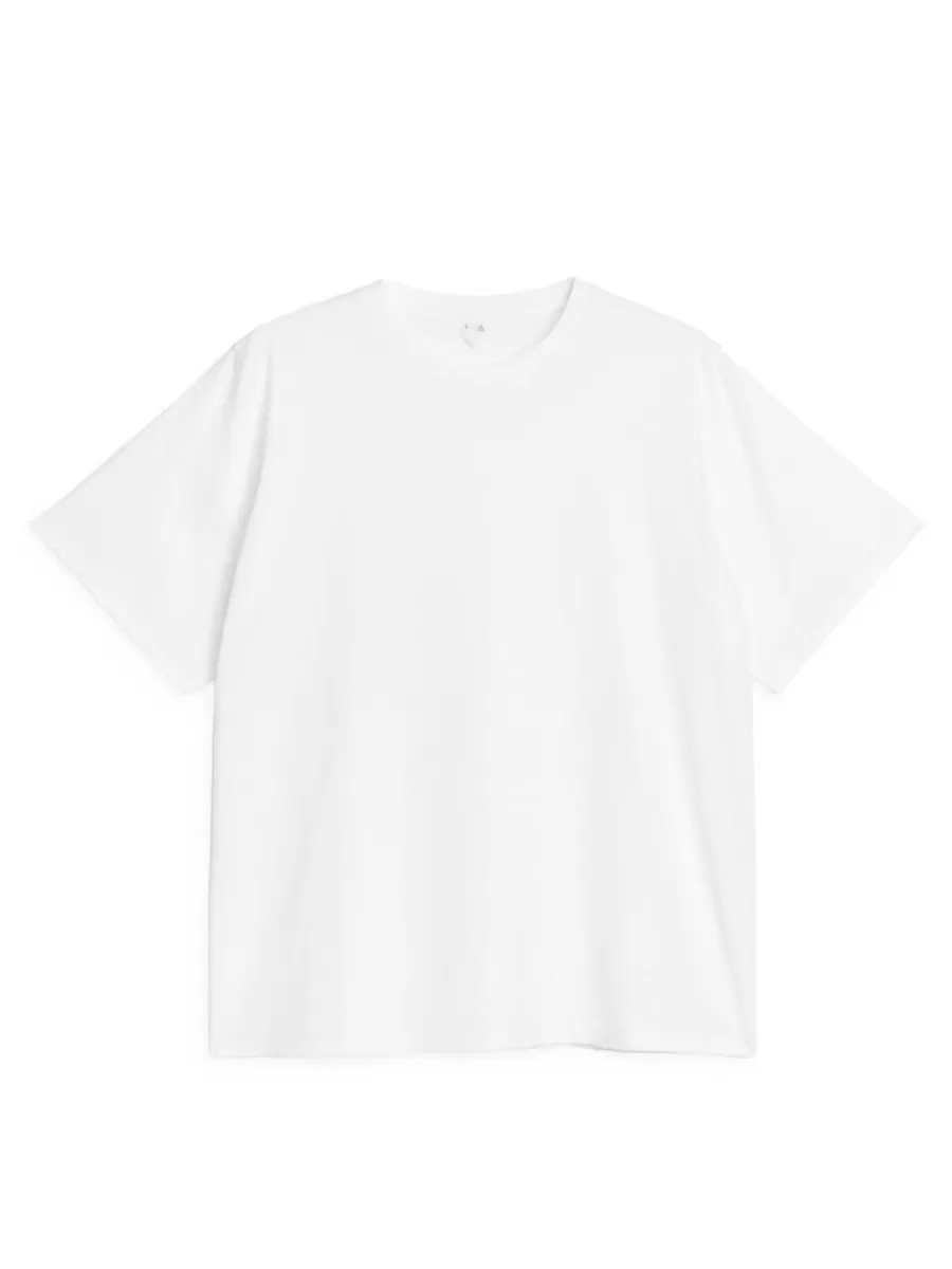 Cheap ARKET Oversized T-Shirt White