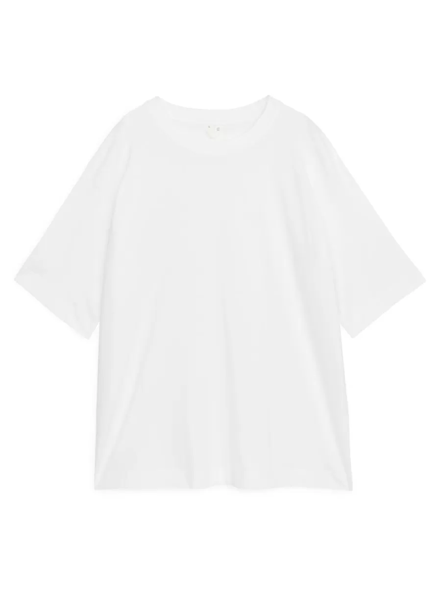New ARKET Oversized T-Shirt White