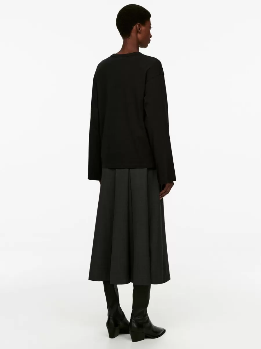 Best ARKET Oversized T-Shirt Black