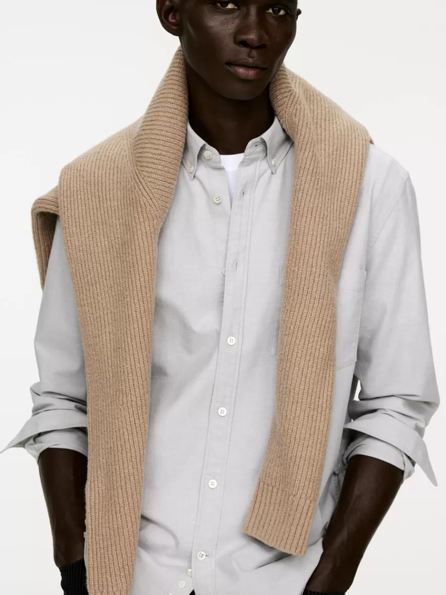 Discount ARKET Oxford Shirt Light Grey