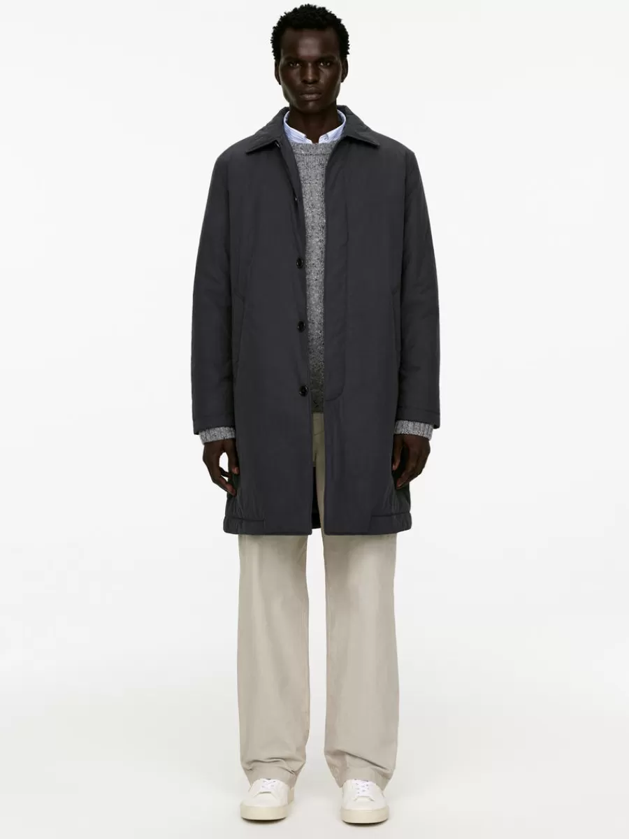 Store ARKET Padded Coat Dark Grey