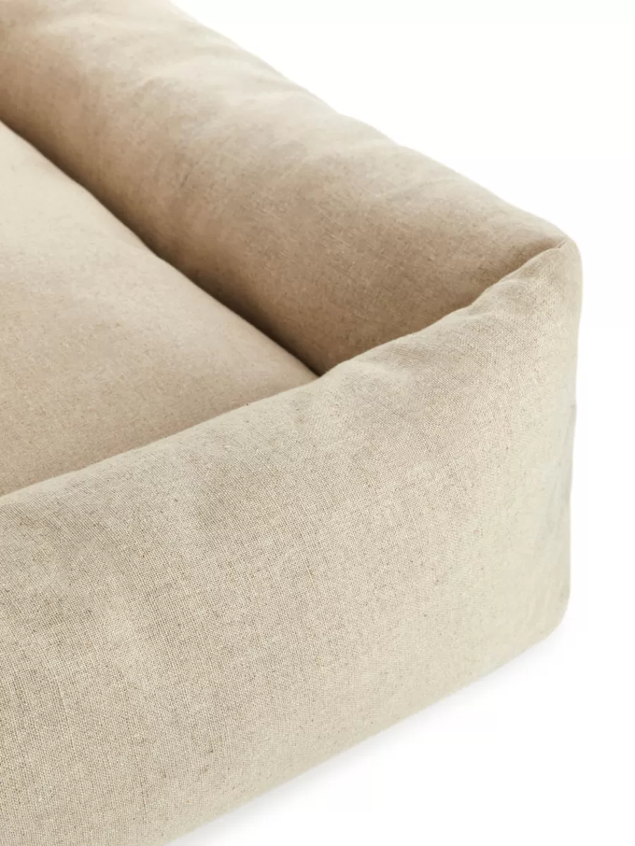 Clearance ARKET Padded Dog Bed Medium Beige