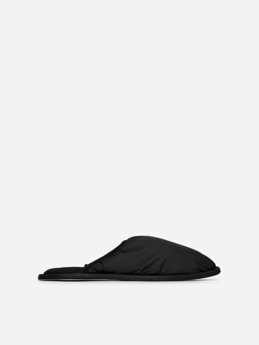 Store ARKET Padded Lounge Slippers Black