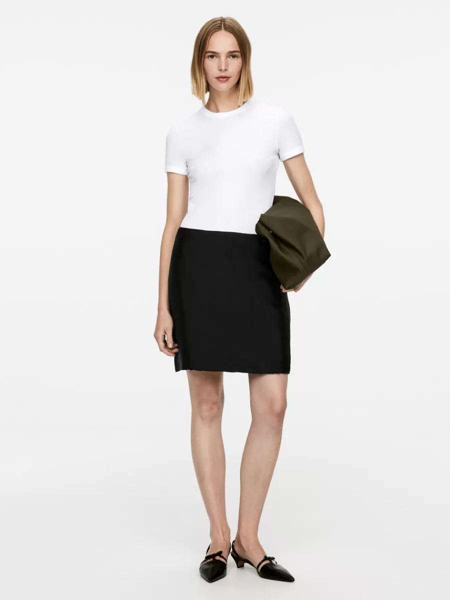 Best ARKET Padded Mini Skirt Black