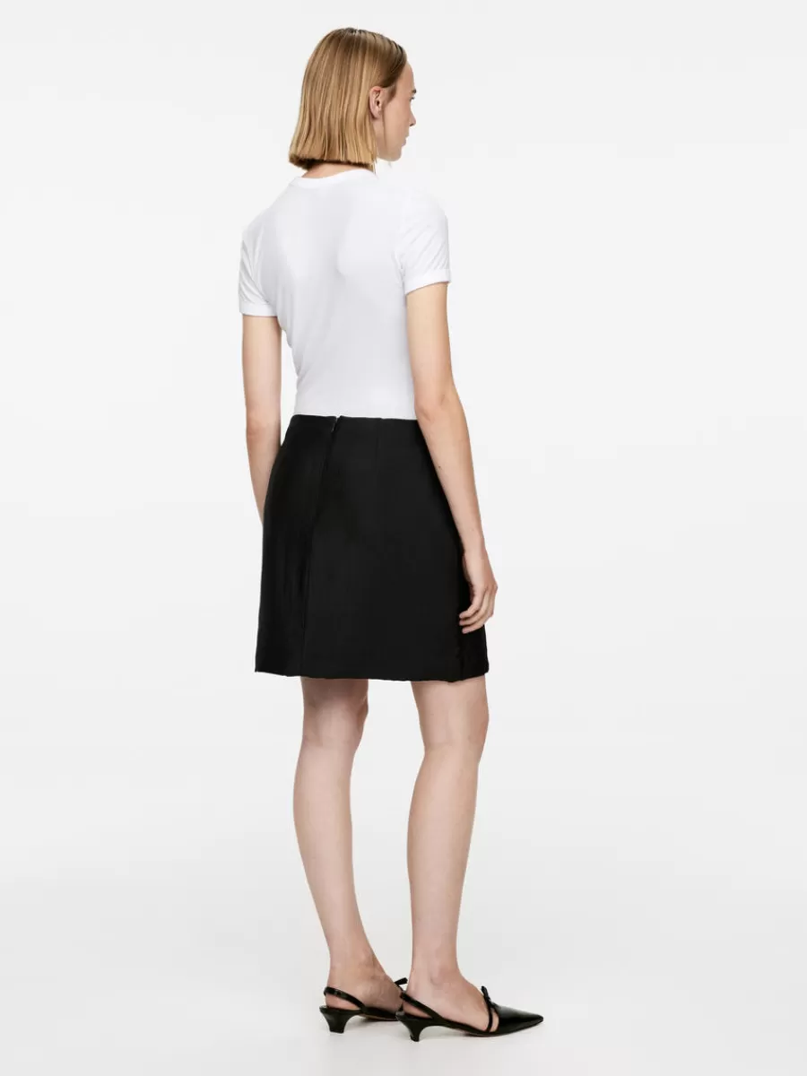 Best ARKET Padded Mini Skirt Black