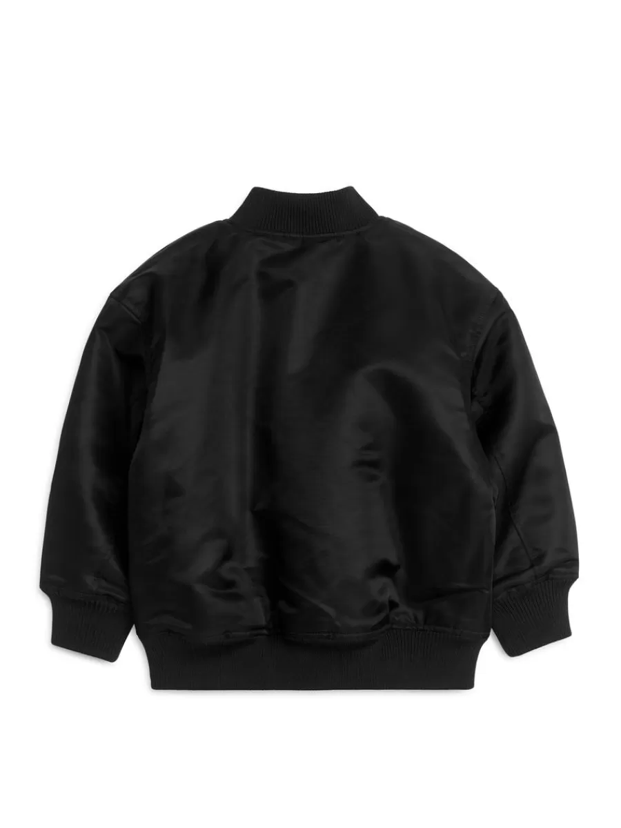 Discount ARKET Padded Nylon Jacket Black