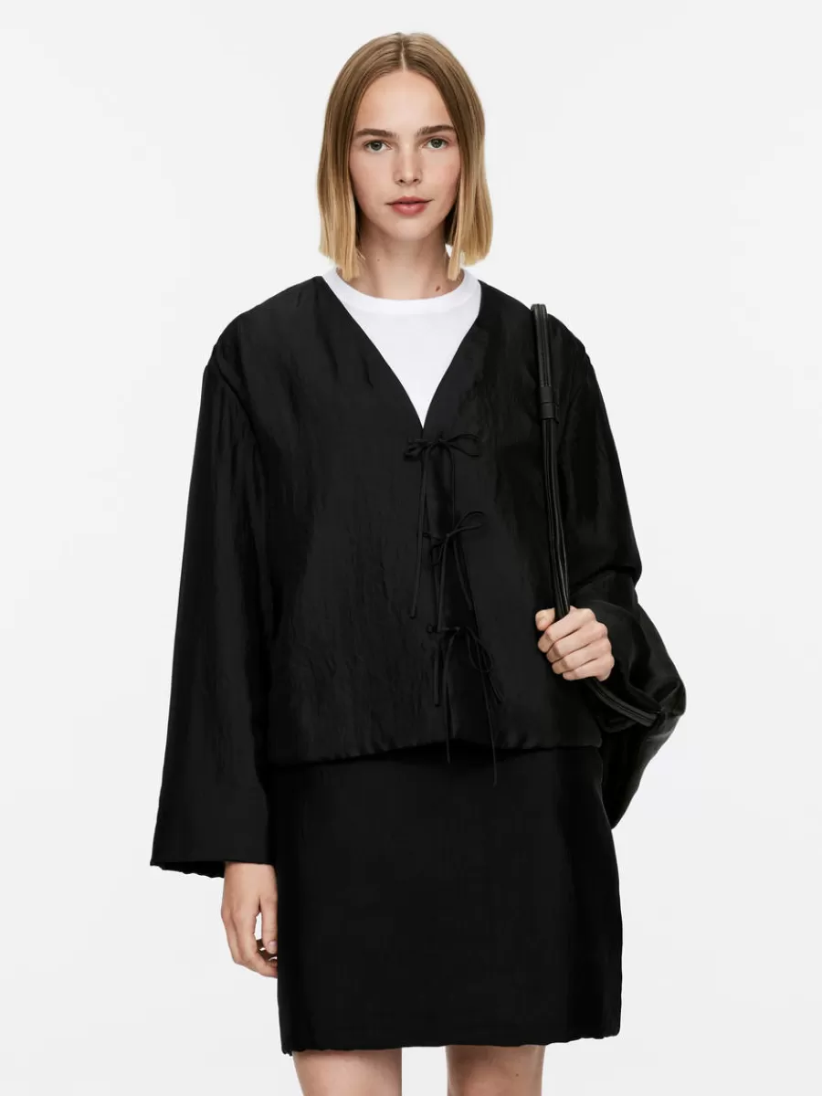 Best Sale ARKET Padded Tie Top Black