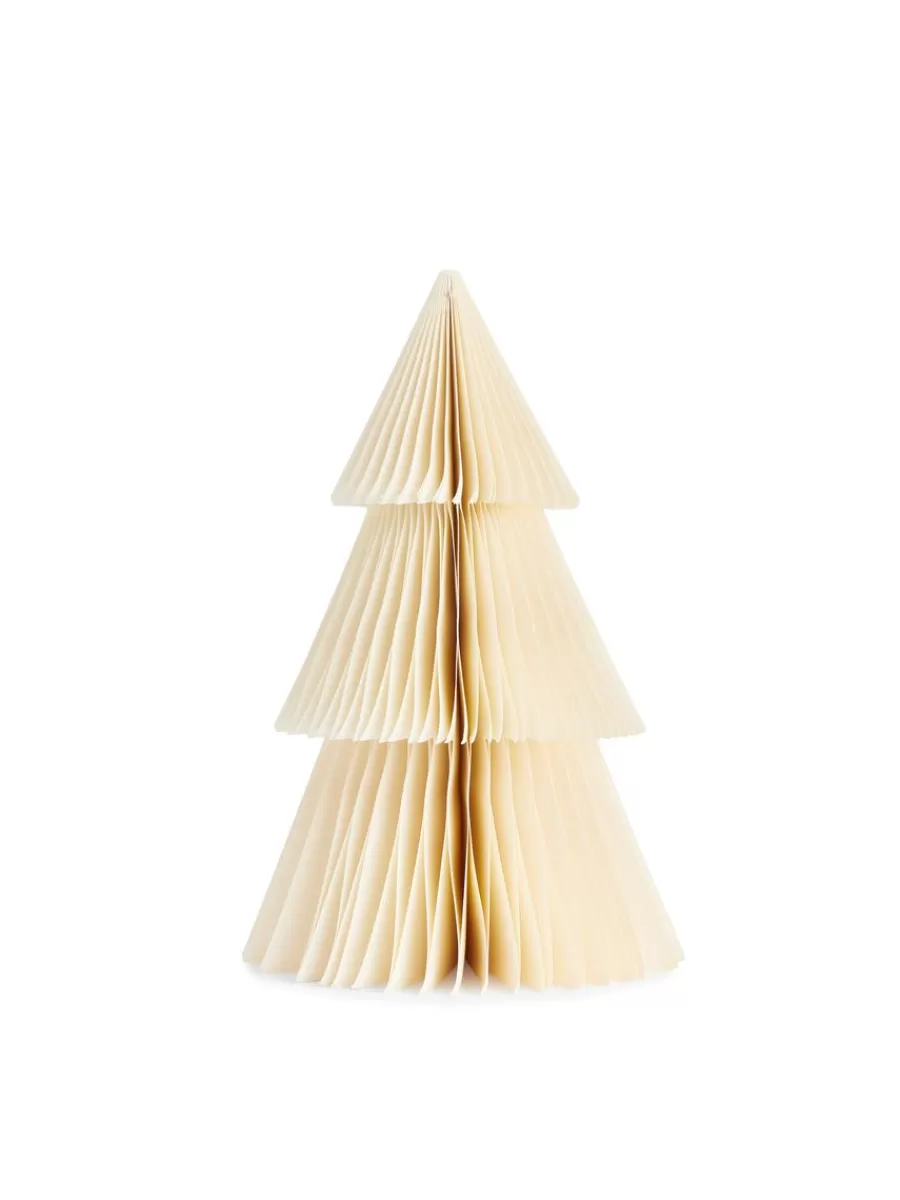 Clearance ARKET Paper Decoration 20 Cm Off White