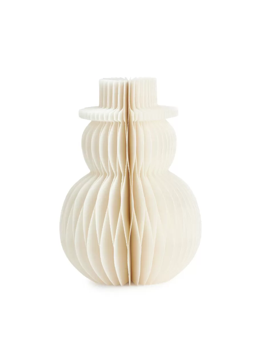 Sale ARKET Paper Decoration 21 Cm Off White