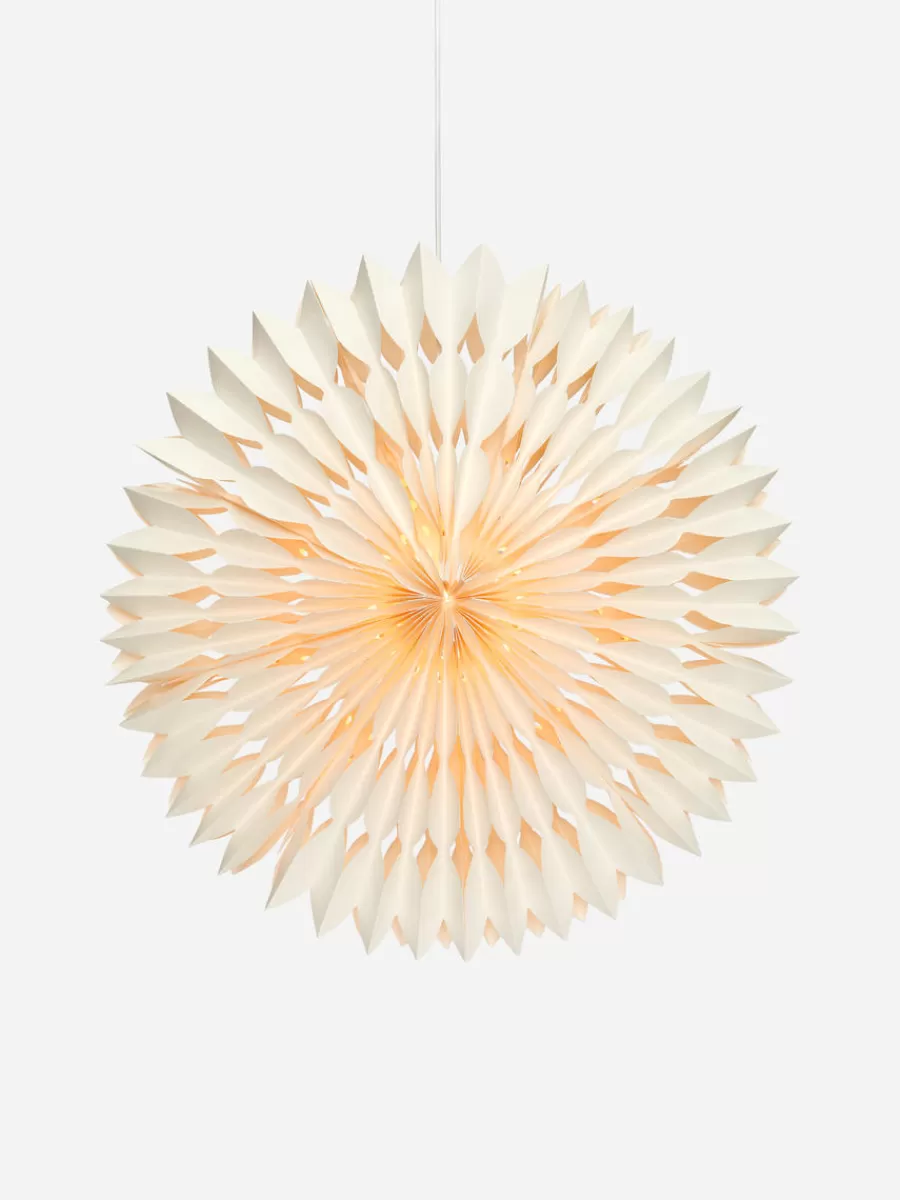 Store ARKET Paper Star 71 Cm Off White