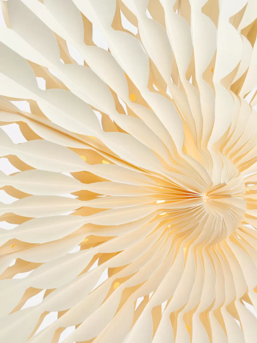 Store ARKET Paper Star 71 Cm Off White