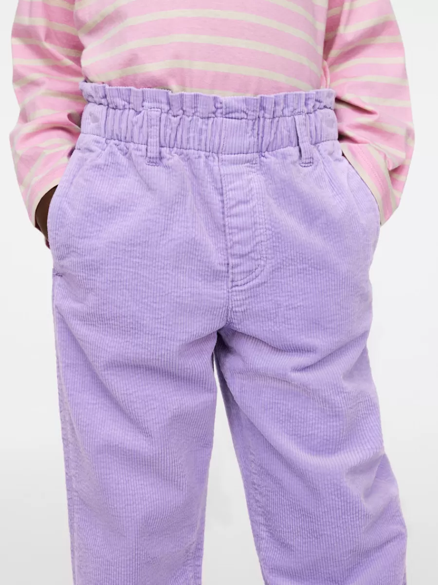 Fashion ARKET Paperbag Trousers Lilac