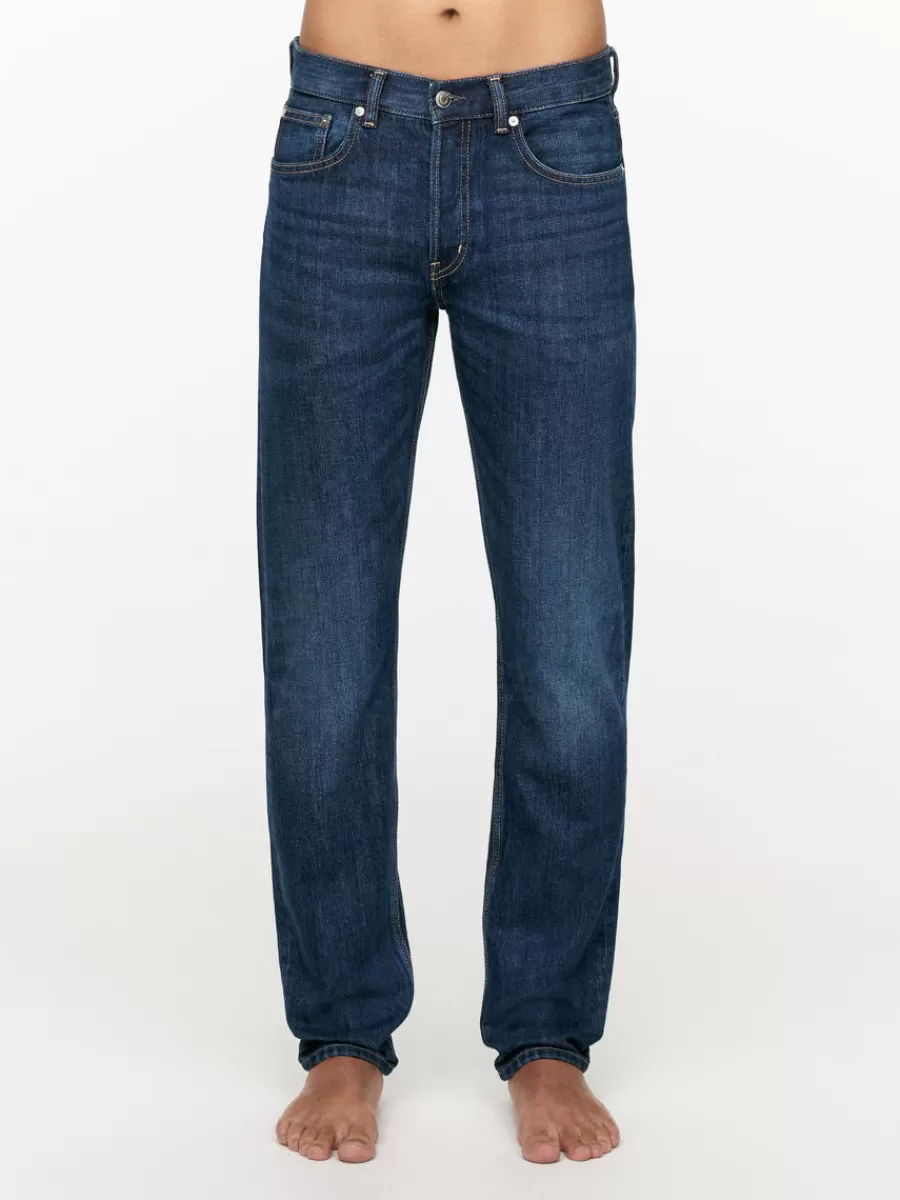 Discount ARKET PARK Regular Straight Jeans Dark Blue