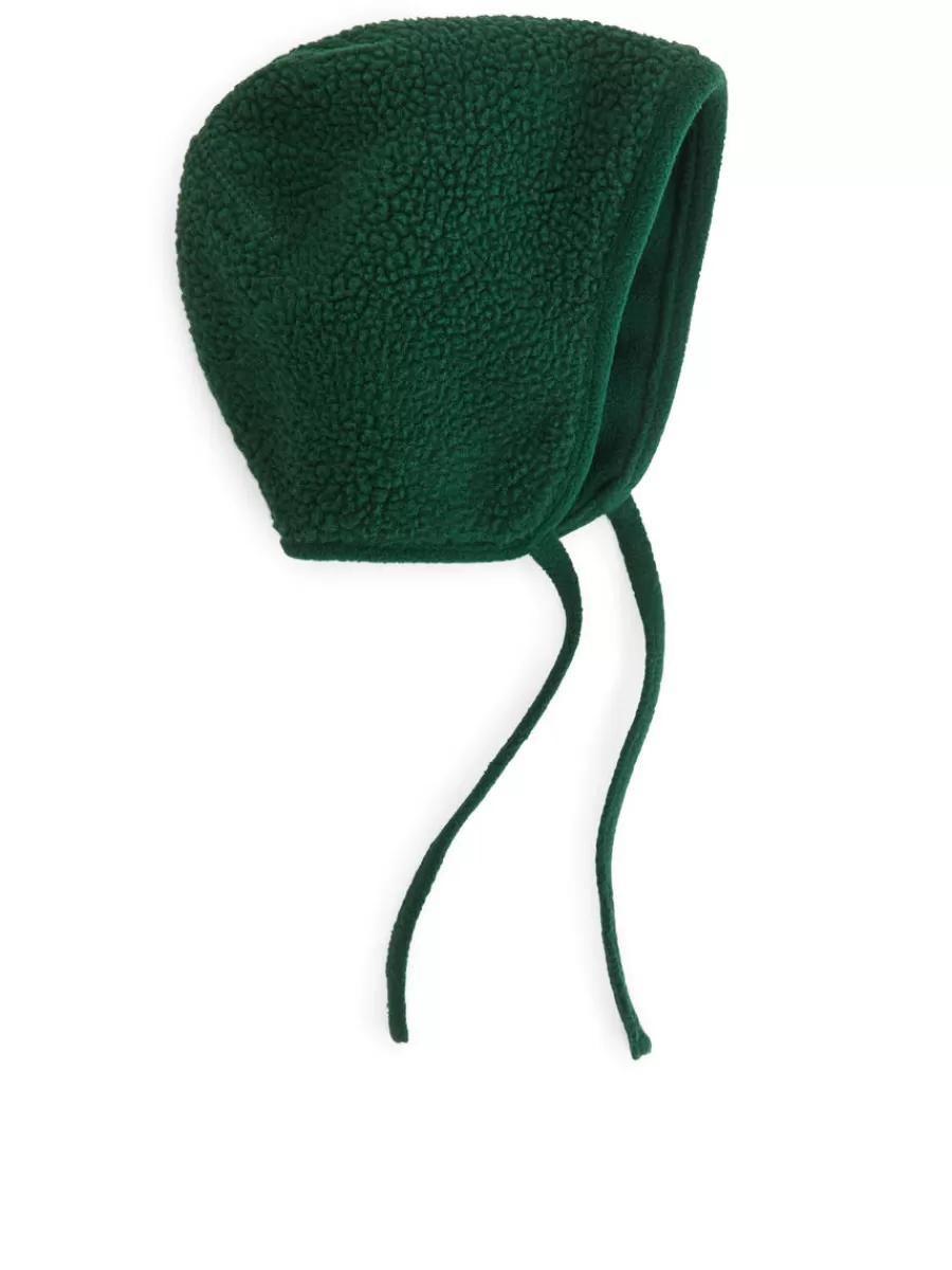 Best ARKET Pile Beanie Dark Green