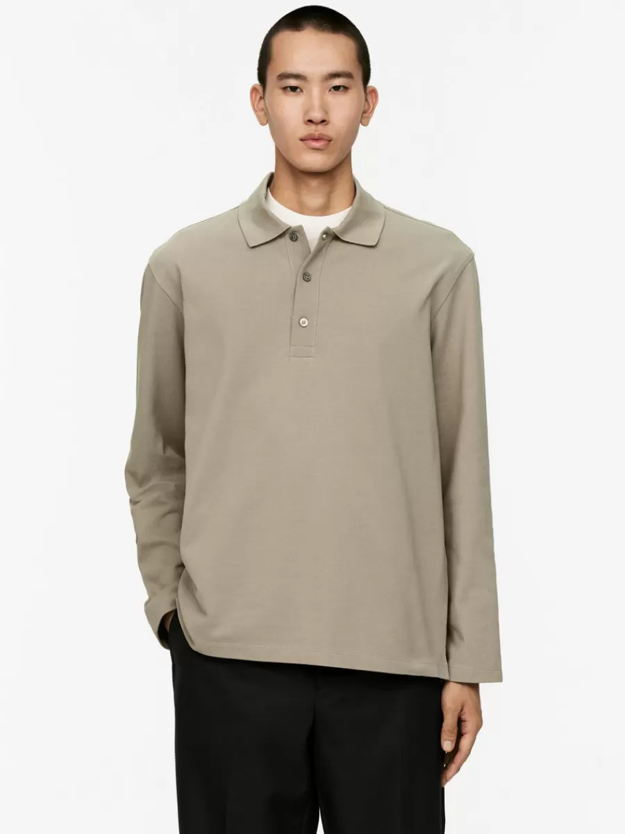 Online ARKET Piqué Polo Shirt Mole